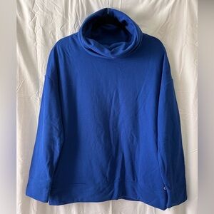 Gap Fit Women’s Royal Blue Cowl Neck Sweater | Size Medium